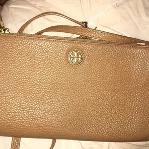 Tory Burch camel cross body